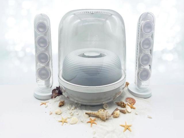 STICKS 4音乐水晶四代桌面式蓝牙立体声音箱爱游戏平台harmankardon SOUND(图1)